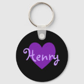 Porte-clés Henry en violet (Recto)