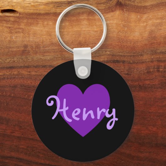 Porte-clés Henry en violet (Recto)