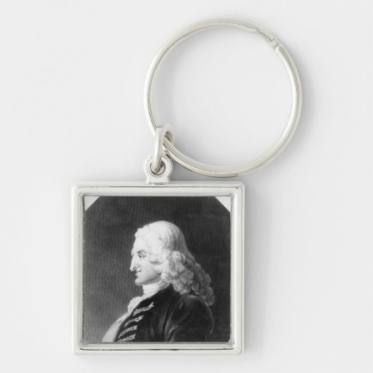 Porte-clés Henry Fielding a gravé par Samuel Freeman (Devant)