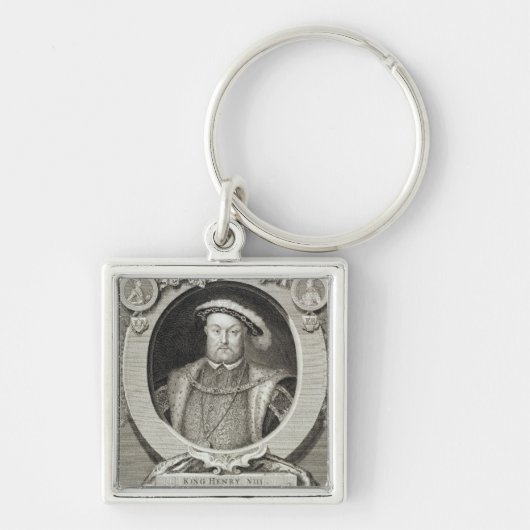 Porte-clés Henry VIII (1491-1547), après une peinture dans le (Devant)