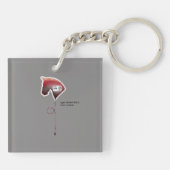 Porte-clés Hépatite C (Dos)