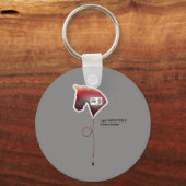 Porte-clés hépatite C (Recto)