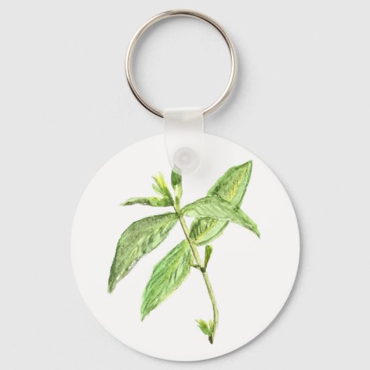 Porte-clés Herbe de menthe (Recto)