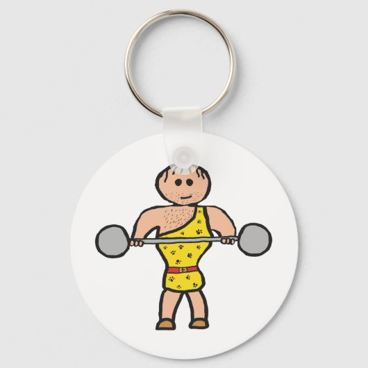 Porte-clés Hercule de cirque (Recto)