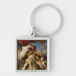 Porte-clés Hercule et Omphale, 1724