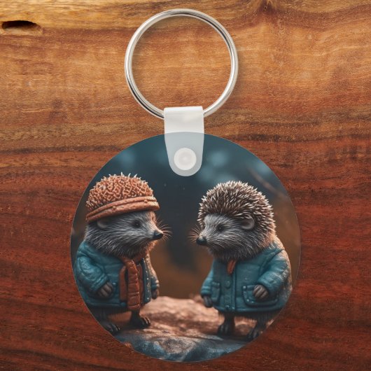 Porte-clés Hérisson (Recto)