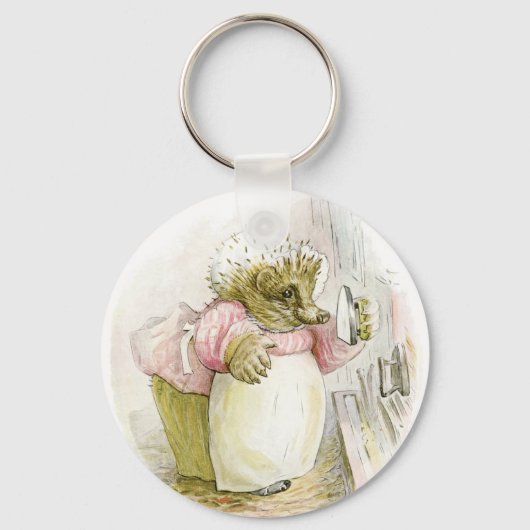 Porte-clés Hérisson avec Fer Mme Tiggy-Winkle (Recto)