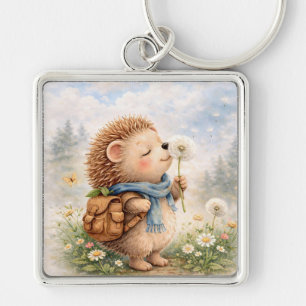 Porte-clés Hérisson mignon de la forêt