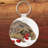 Porte-clés Hermann Tortoise and Strawberries (Recto)
