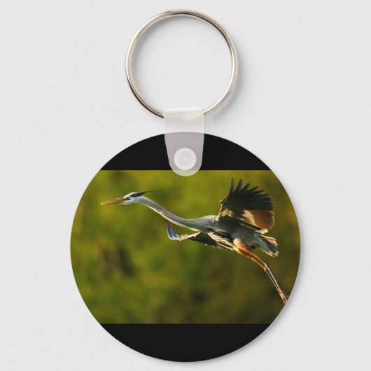 Porte-clés héron (Recto)