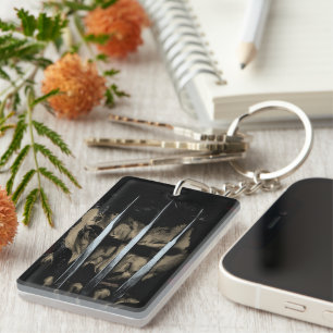 Porte-clés Héros grippé