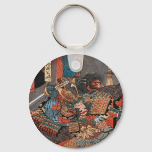 Porte-clés Héros vintage de Samurai : Minamoto no Yorimitsu