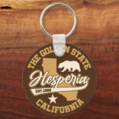 Porte-clés Hesperia, Californie (Verso)