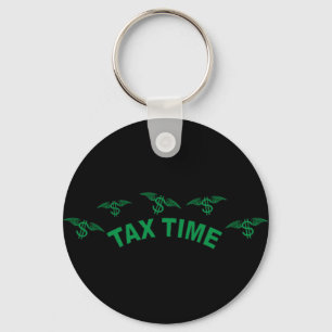Porte-clés Heure de taxe