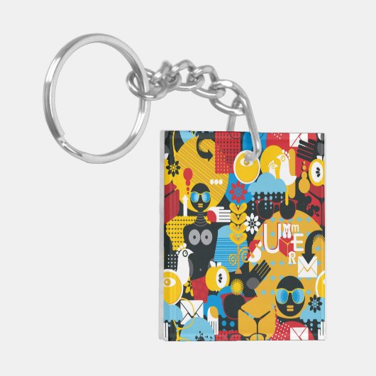 Porte-clés Heure d'été (Devant gauche)