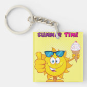 Porte-clés Heure d'été (Devant)