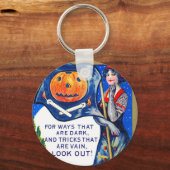 Porte-clés Heure d'Halloween tombée (Recto)