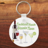 Porte-clés Heure du cocktail (Recto)