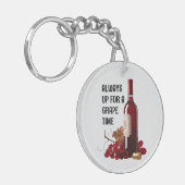 Porte-clés Heure du vin rouge (Devant gauche)