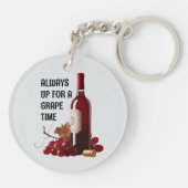 Porte-clés Heure du vin rouge (Dos)