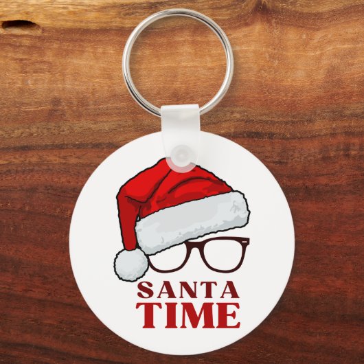 Porte-clés Heure père Noël (Verso)