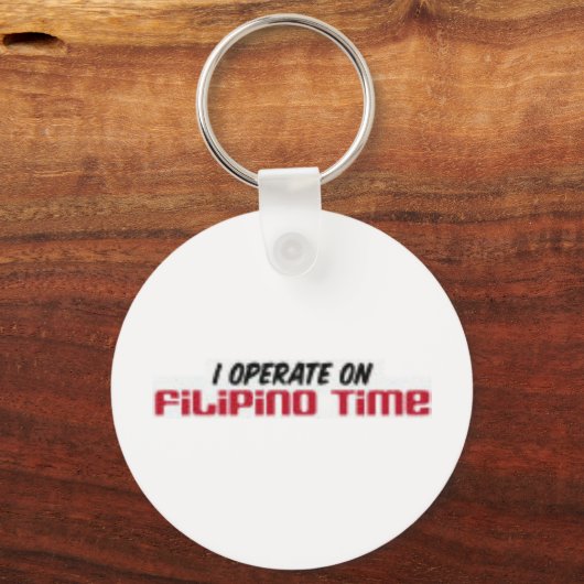 Porte-clés Heure philippine (Recto)