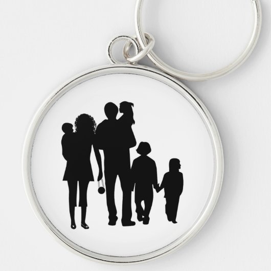 PORTE-CLÉS HEUREUSE FAMILLE (Devant)