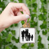 PORTE-CLÉS HEUREUSE FAMILLE (main)