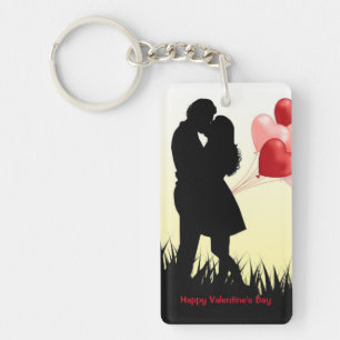 Porte-clés Heureuse Sainte-Valentin Porte - clé acrylique