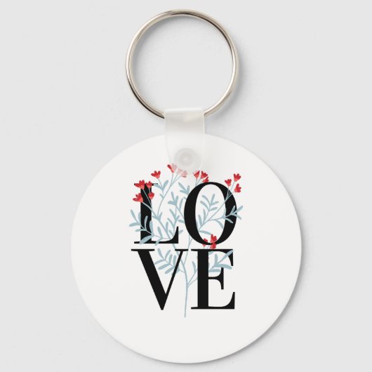 Porte-clés Heureuse Sainte-Valentin Pour Lover Stylish (Recto)