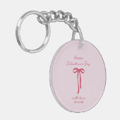 Porte-clés Heureuse Sainte-Valentin Red Bow (Devant gauche)