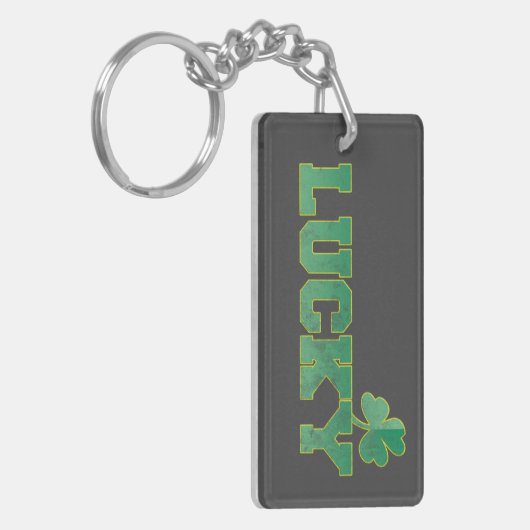 Porte-clés Heureux. (Devant gauche)