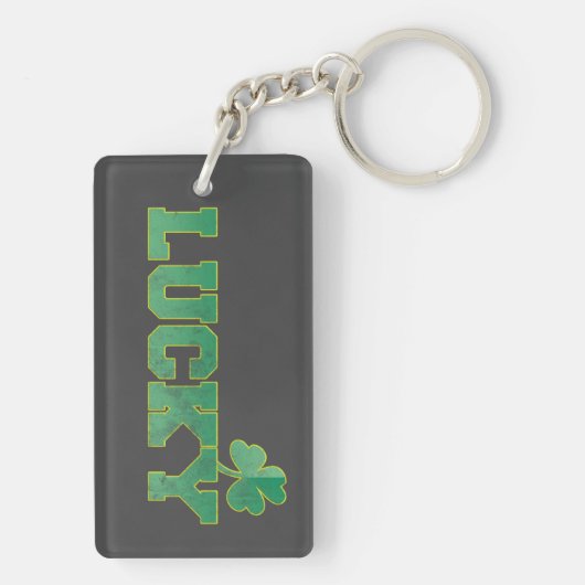 Porte-clés Heureux. (Dos)