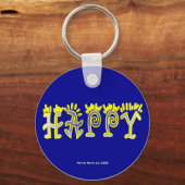 Porte-clés Heureux (4c) Porte - clé (Recto)