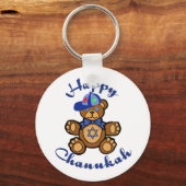 Porte-clés Heureux Chanukah Teddy Bear (Recto)