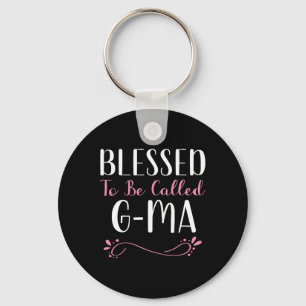 Porte-clés Heureux D'Être Appelé G-ma Mignonne Cool Gma