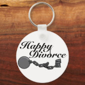 Porte-clés Heureux Divorce ! (Recto)