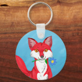 Porte-clés Heureux Fox (Recto)