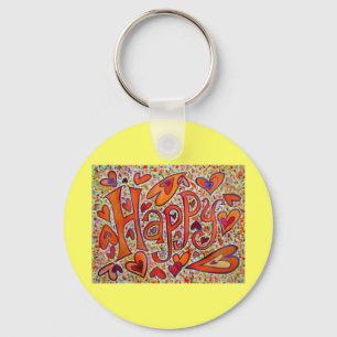 Porte-clés Heureux Porte - clé