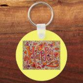 Porte-clés Heureux Porte - clé (Recto)
