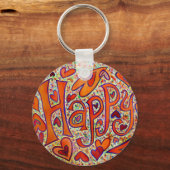 Porte-clés Heureux Porte - clé (Recto)