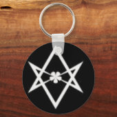 Porte-clés hexagramme unicurien (Recto)