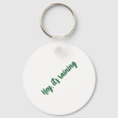 Porte-clés Hey' It's Raining (Verso)