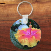 Porte-clés hibiscus (Recto)