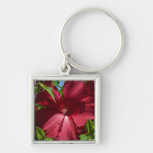 Porte-clés Hibiscus Flower and Blue Sky (Devant)
