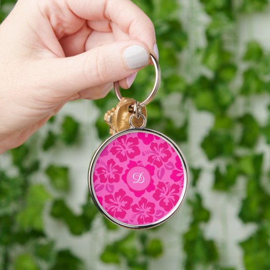 Porte-clés hibiscus hawaii tropical (Main)