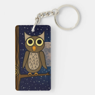 Porte-clés hibou