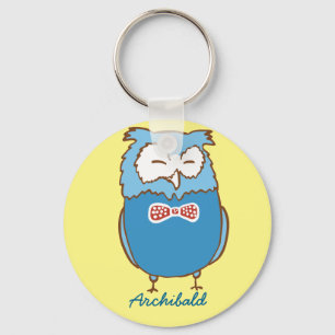 Porte-clés Hibou Archibald
