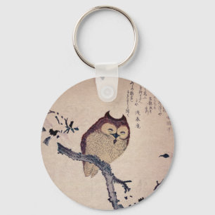 Porte-clés Hibou de sourire japonais mignon