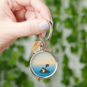 Porte-clés hibou pirate - accessoires de mode (main)